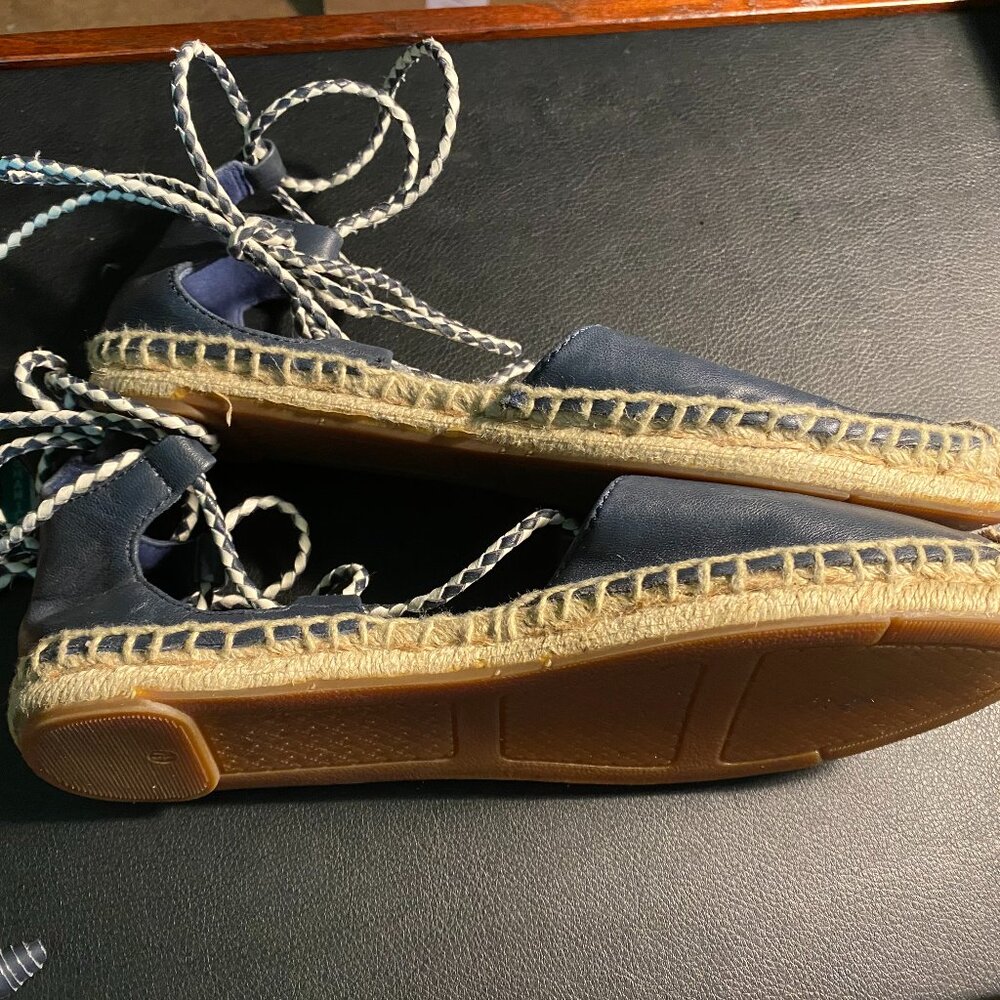 Tory Burch Positano Lace-Up Flat Espadrille - Picture 10 of 11